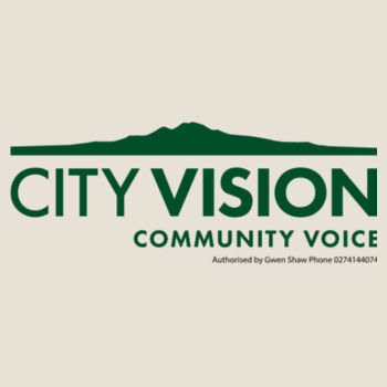 City Vision – green logo: Curvy fit (womens) Design