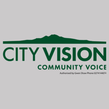 City Vision – green logo: Long sleeve (womens) Design