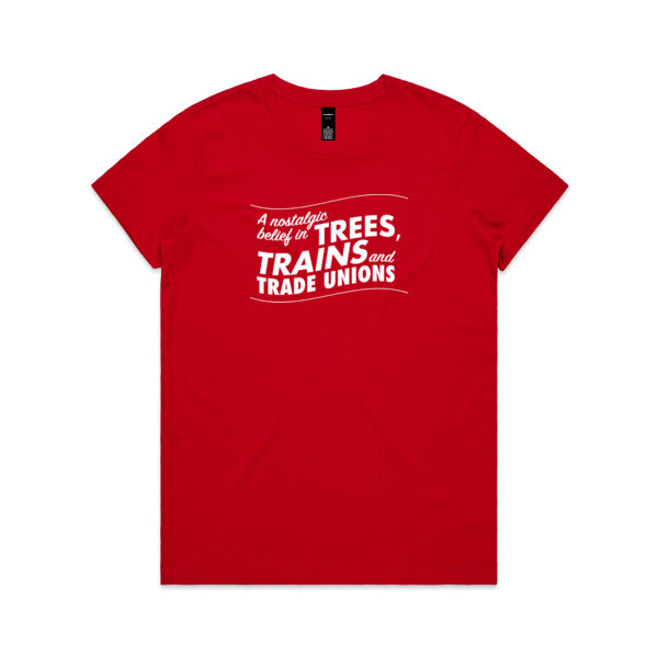 Trees, Trains & Trade Unions: straight fit Thumbnail