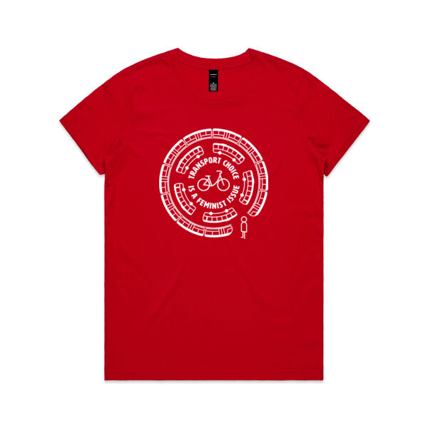 Transport Choice is a Feminist Issue: Straight fit Thumbnail