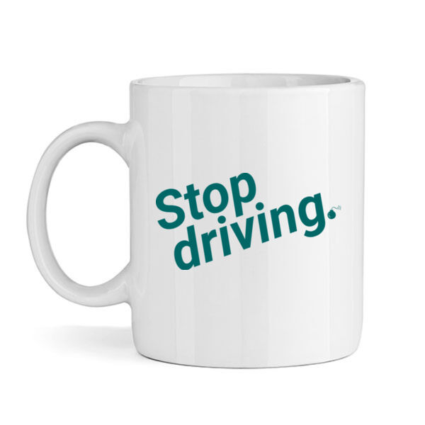 Stop driving mug Thumbnail
