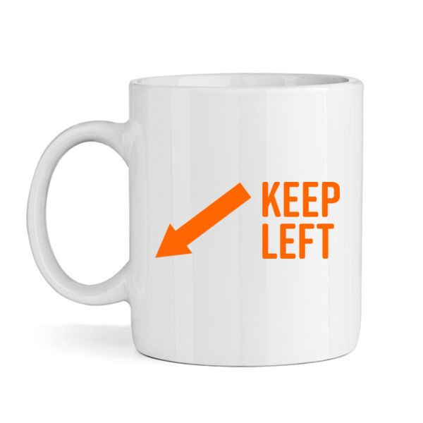 Keep left mug Thumbnail