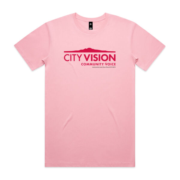 City Vision – red logo: Regular fit (mens) Thumbnail