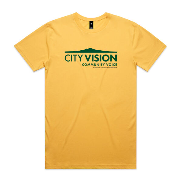 City Vision – green logo: Regular fit (mens) Thumbnail