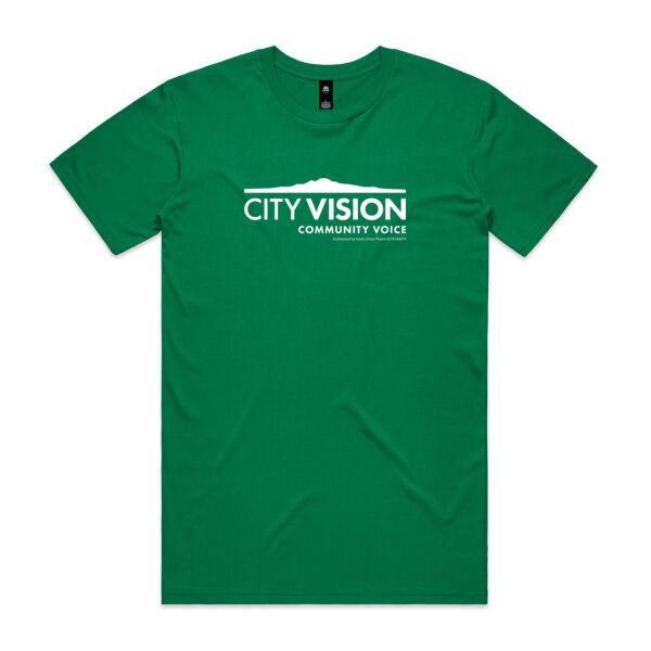 City Vision – white logo: Regular fit (mens) Thumbnail